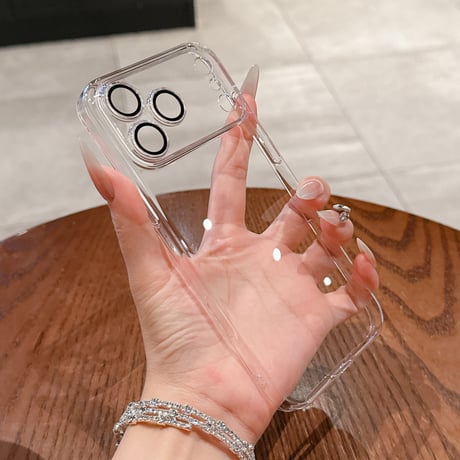 レンズフィルム付 iPhone17Pro/17Airケース 高透明 薄型軽量 iPhone17/17Promaxケース 黄ばまない 耐久性あり [M5634]