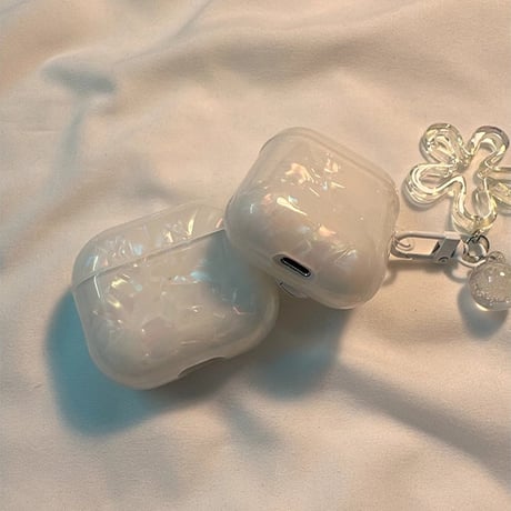 上品 Airpods 4ケース ガーリー Airpodspro2/proカバー Airpods3/2 リング/花キーチェーン 高級感たっぷり[M4784]