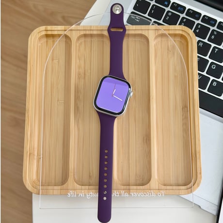 シリコン AppleWatchバンド シンプル風 シック Series11/10/9 Ultra series8 7 6 5  SE アップルウォッチベルト 使いやすい[M6511]