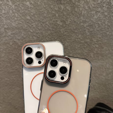 薄型軽量 iPhone16pro/16promaxカバー スタンド付 Magsafe対応 iPhone15pro/14/13カバー 高透明 黄ばまない[M5395]