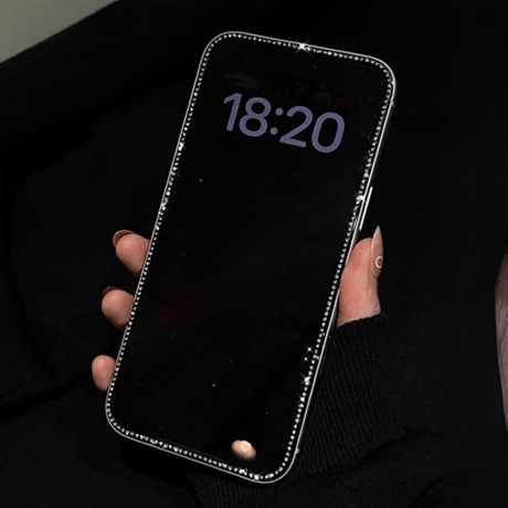 スマホ強化ガラスフィルム ダイヤライン iPhone17 17Pro Air 17ProMax 画面保護 キラキラ感 保護フィルム 耐久性 丈夫 使いやすい [M6065]