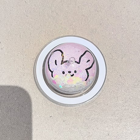 動くグリッタースマホグリップ 動物柄 キラキラ 綺麗 マグネット式タイプ 便利 おしゃれ 可愛い ギフトに最適[M5265]