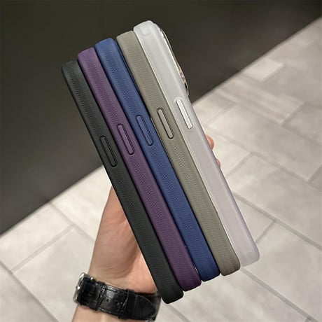 滑り止め加工 iPhone16pro/15promaxケース  高透明 黄ばまないアイフォン14Promax/13/12proカバー カメラ保護 高品質[M3676]