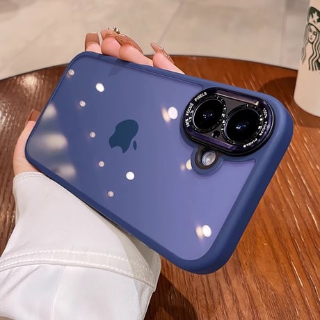 金属カメラカバー iPhone16Pro/16ケース耐衝撃 黄ばまないiphone15pro/14/13promax/12カバー シンプル 高品質[M4767]