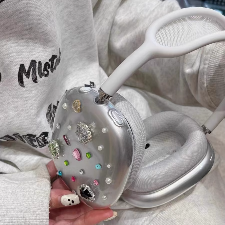 ダイヤ AirPodsMaxケース キラキラクリア エアーポッズ マックス ダイヤ AirPodsMaxケース キラキラクリア エアーポッズ マックス