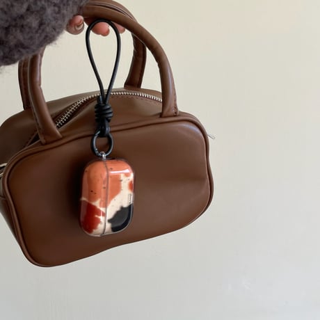 ぼかし Airpods 4ケース レトロファッション AirpodsPro2/Pro1 Airpods3/2カバー ストラップとリング付き 大人可愛い [M4830]