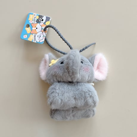 象ぬいぐるみ AirpodsPro3ケース ふもふも Airpods3/pro2カバー  柔らかい 可愛い ギフトにおすすめ[M5842]