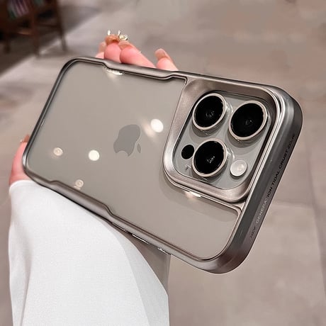 グリップ性 iPhone17Pro/17promaxケース かっこいい  iPhone17/Air/16Proカバー 耐衝撃 落下防止 高級感  [M3964]
