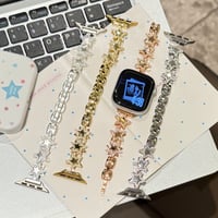 ダイヤ星  AppleWatchバンド メタル AppleWatchベルト Series 11/10/9/8 SE3/2  Ultra3/2/1 高級感高品質 人気品[M6439]