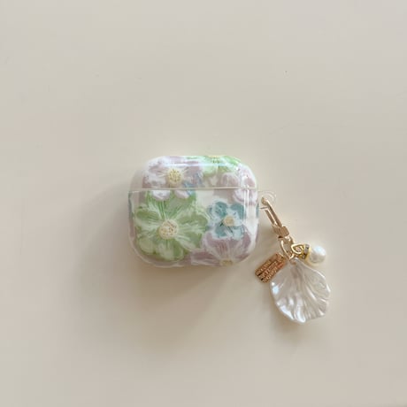春におすすめ Airpods 4ケース シェルキーホルダー Airpods3/Pro2ケース airpodsproカバー 可愛い 人気アイテム[M5090]