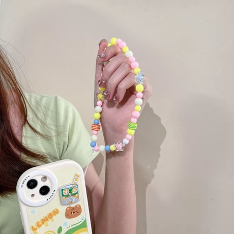 スマホストラップ   可愛い キラキラ  おしゃれ  ハンド携帯ストラップ  女子力アップ  落下防止  全機種対応  綺麗 ギフトにおすすめ[M2714]