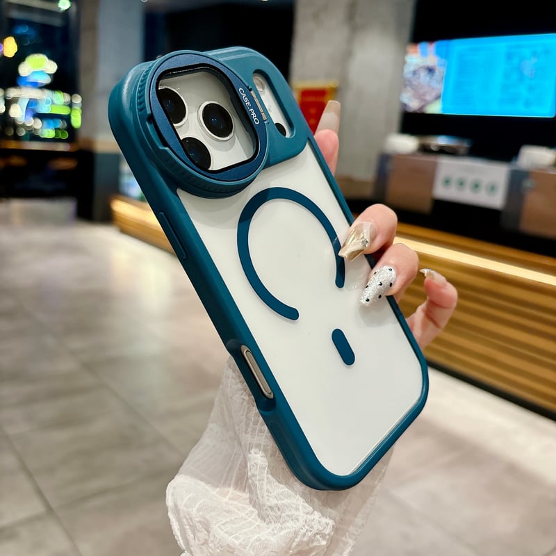 シリコンケース 磁気スタンド付き iPhone 15 Pro 保護カバー iPhone15