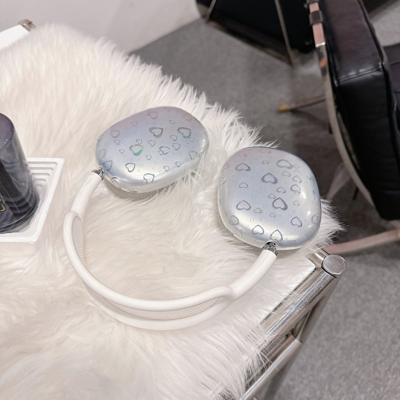 AirPods Max シルバー（クリアカバー付き）