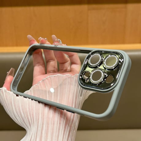 キラキラカメラカバー iPhone15pro/15promaxケース 黄ばまない 丈夫 iphone14/13/12proケース オシャレ 超人気[M3664]