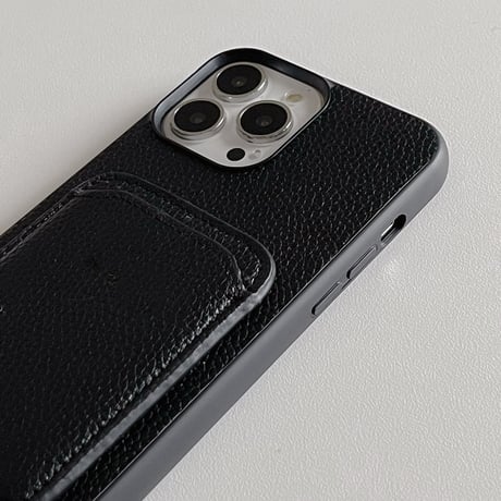 レザーカード収納 アイフォン14/13ミニケース シンプル風 iphone12mini/11pro/SEカバー 頑丈 耐久性 男女兼用[M2609]