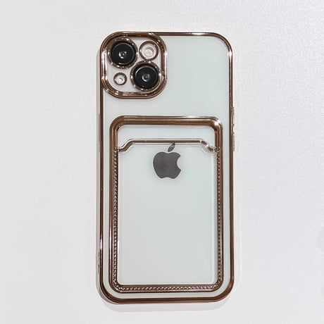メッキ カード収納 iphone14pro/13ケース カメラレンズ保護フィルム付 アイフォン12/11proカバー お買い得[M2100]