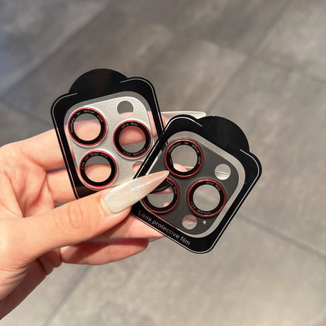 頑丈 レンズ保護カバー iPhone16/16Pro/16plus/16promax カメラレンズフィルム 耐久性ある 保護力高い[M5407]