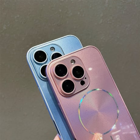 キラキラ iPhone16Pro/16plusケース 耐衝撃 Magsafe対応 iPhone15promax/14/13proカバー 高級感 全面保護 贅沢 存在感抜群[M5411]