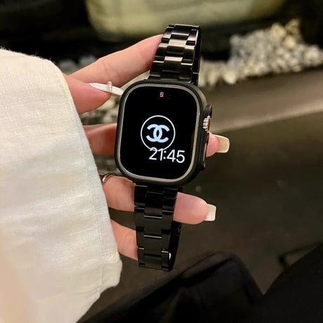 アップルウォッチ バンドベルト ステンレス鋼 高級感 AppleWatch hand Ultra2/1/SE2/1/Series9/8/7/6/5/4/3/2/1 おしゃれ[M4643]