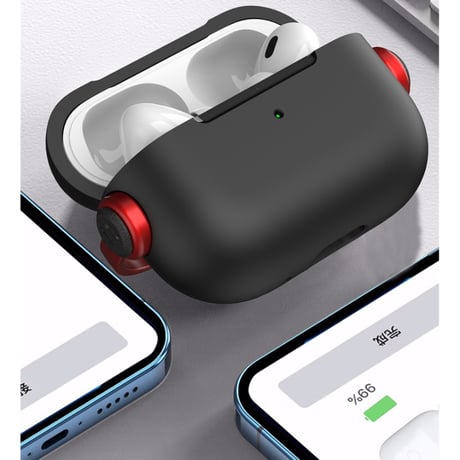 スタンド付 Airpods 4ケース リング付 シンプル AirpodsPro2ケース  airpods3カバー 耐衝撃 マット指紋防止 取り外しが簡単 [M4915]