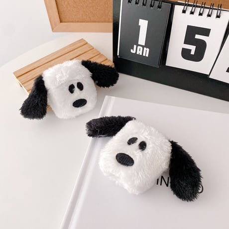 かわいい犬 airpodsproケース  ふわふわ エアポッツカバー   暖かい 秋冬グッズ  面白い M1109