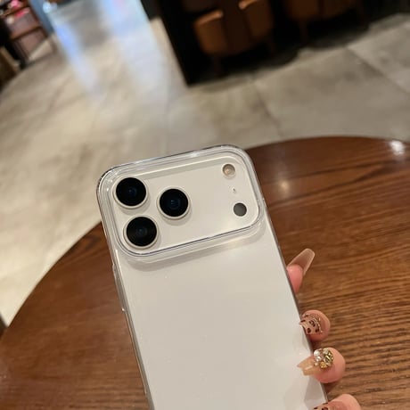 キラキラクリア iPhone17Air/17proケース 黄ばまない ラメ入り iPhone16pro/15pro/13ケース シンプル 高級感[M4195]
