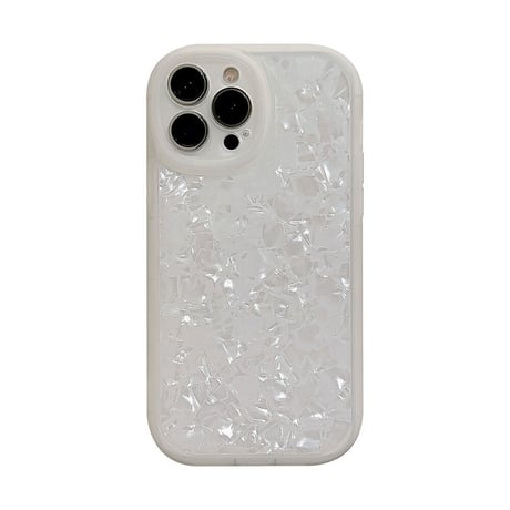貝殻紋 iPhone14/14proカバー おしゃれかわいい iPhone13/12/11proケース ガールズに人気 使いやすい[M3267]