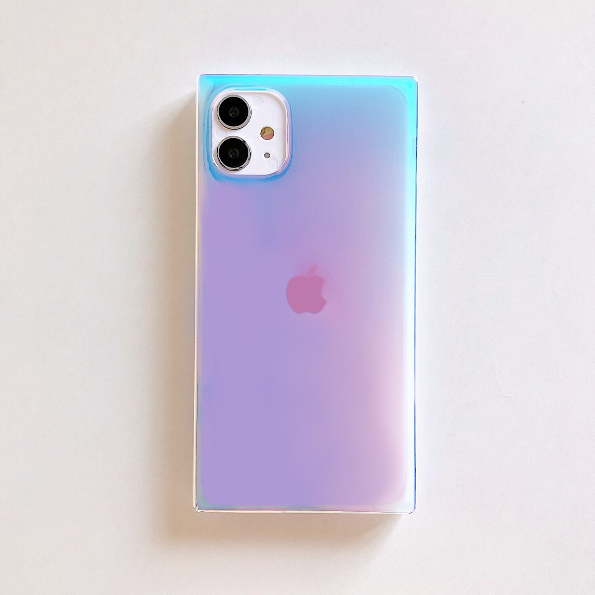iphone12promaxケース 紫色の光 スクエア四角アイフォン12/11pro iphone12promaxケース 紫色の光 スクエア四角アイフォン12/11pro