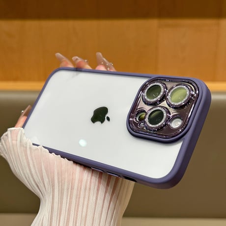 キラキラカメラカバー iPhone15pro/15promaxケース 黄ばまない 丈夫 iphone14/13/12proケース オシャレ 超人気[M3664]
