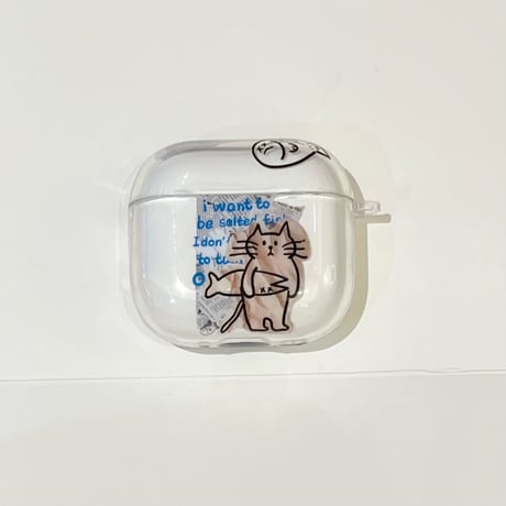カップルペア AirPodsPro3ケース  AirPods4 可愛い猫と犬 AirpodsPro2/3/2カバー お揃い ギフトにおすすめ[M5795]