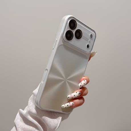 レーザー光る iPhone17Pro/17Promaxケース キラキラ感 カメラ保護 iPhone16/15Pro/14Proカバー 頑丈 [M6418]