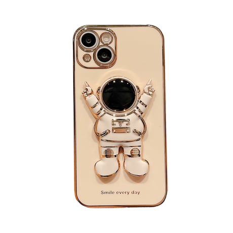 宇宙飛行士 iphone14/13promaxケース  スタンド機能 iphone12/11promaxカバー  高品質  可愛い[M2056]