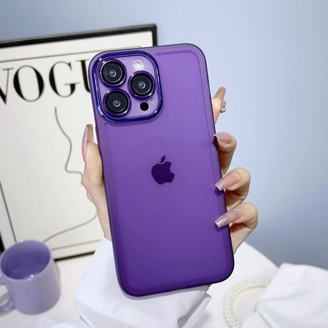 クリア iPhone15/14proケース レンズフィルム付き アイフォン13/12/11pro透明カバー 軽量 使いやすい[M2821]
