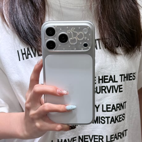 ダイヤ カメラ保護カバー  iPhone17Pro iPhone17ProMax ハンドメイド  ガラスレンズフィルム  傷から保護 iPhoneをカスタマイズ [M6273
