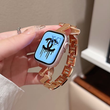 高級感 AppleWatchバンド おしゃれ金属 アップルウォッチバンド Series10/9 Ultra series8 7 6 5 4  3 2 SE SE2 高品質 セレブ愛用[M5252]