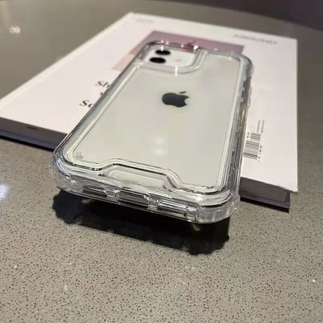 耐衝撃 iphone16/15/14rpmaxケース  高透明 アイフォン13/12promaxカバー  保護力強い  指紋/傷付きにくい 頑丈 三重構造 [M1694]