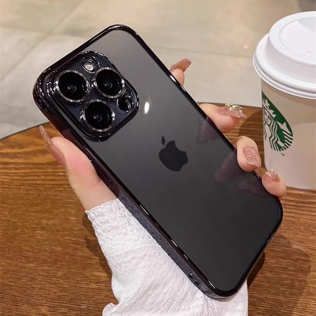 シンプル風 iPhone17pro/17promaxケース  ソフトケース  黄ばまないクリアiphone16/15Proカバー カメラ保護 軽量薄型 持ち運びやすい[M3572]