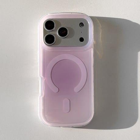 グラデーションカラーiPhone17/17Proケース MagSafe対応 iPhone17ProMax/Air/16/15promaxケース オシャレ 丈夫 [M5906]