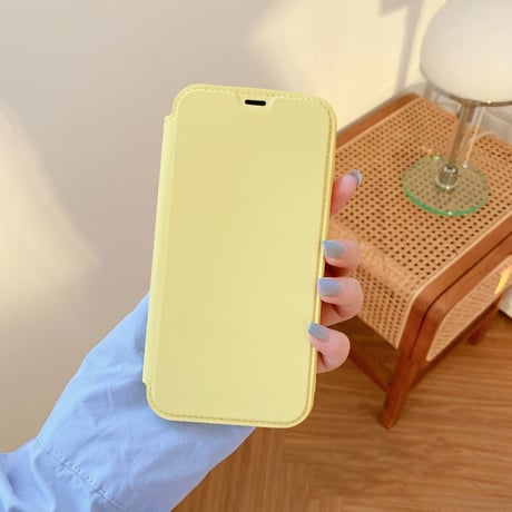 手帳型 iphone14/13promaxケース カード収納 iphone12/11proカバー  シンプル風 肌に優しい 手さわりいい[M2098]