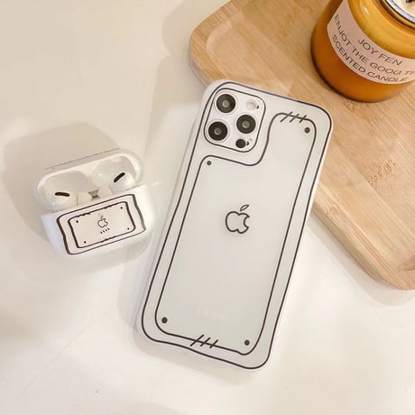 アップル  airpods第3世代ケース 落書き かわいい マット airpodsproカバー   面白い 人気[M1549]