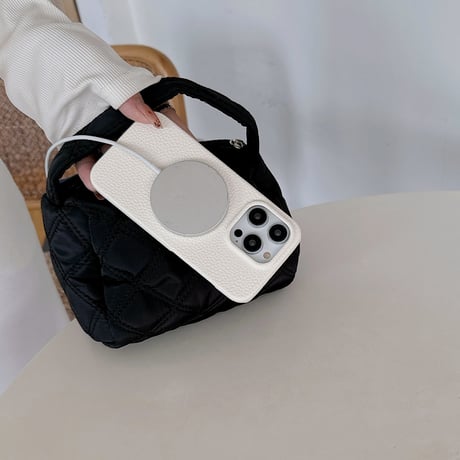 MagSafe対応レザー iPhone15/15Proケース シンプル アイフォン14pro/13/12/11スマホケース 高品質 ファッションセンスいい[M3806]