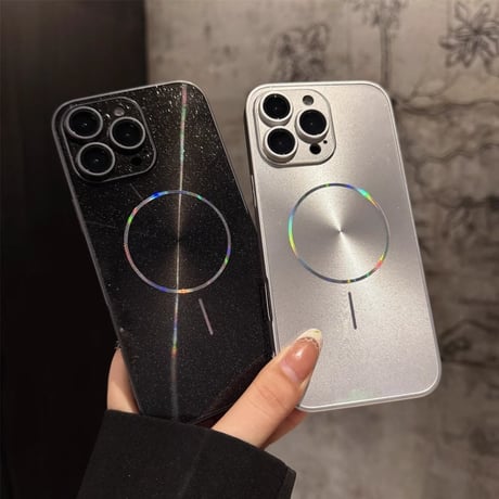 キラキラ iPhone16Pro/16plusケース 耐衝撃 Magsafe対応 iPhone15promax/14/13proカバー 高級感 全面保護 贅沢 存在感抜群[M5411]