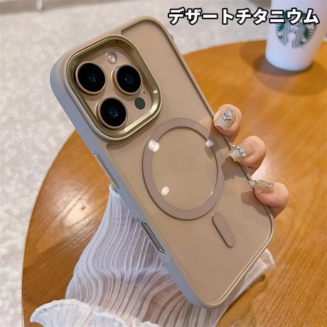 iPhone16Pro/16ProMaxケース MagSafe 耐衝撃 透明 iPhone15pro/14promax/13/12カバー 黄ばまない 高品質[M4674]