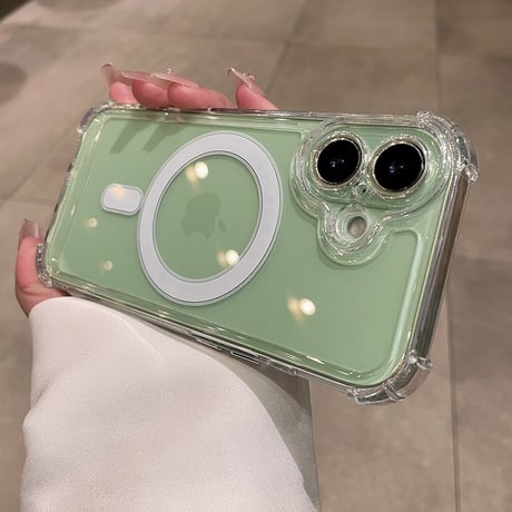 耐衝撃 iPhone17/17Proケース MagSafe対応 iPhone17ProMax/16Pro/15カバー  ラベンダー/ミストブルー/セージに合う [M6000]