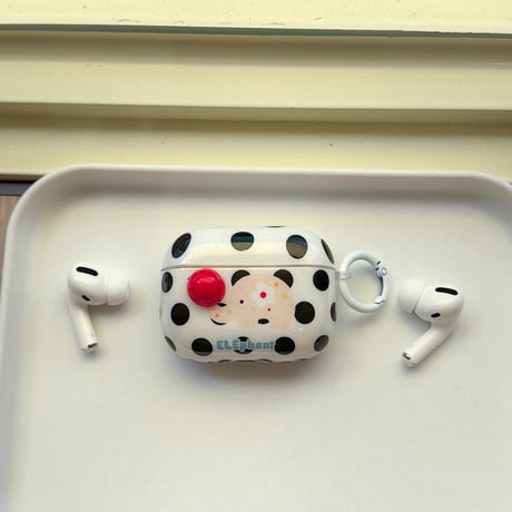 象 Airpods Pro3ケース 可愛すぎる Airpods 4/3カバーケース AirpodsPro2/1 かわいい ギフトにおすすめ [M6402]