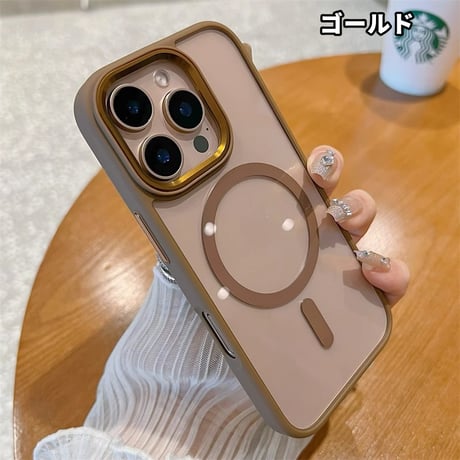 iPhone16Pro/16ProMaxケース MagSafe 耐衝撃 透明 iPhone15pro/14promax/13/12カバー 黄ばまない 高品質[M4674]