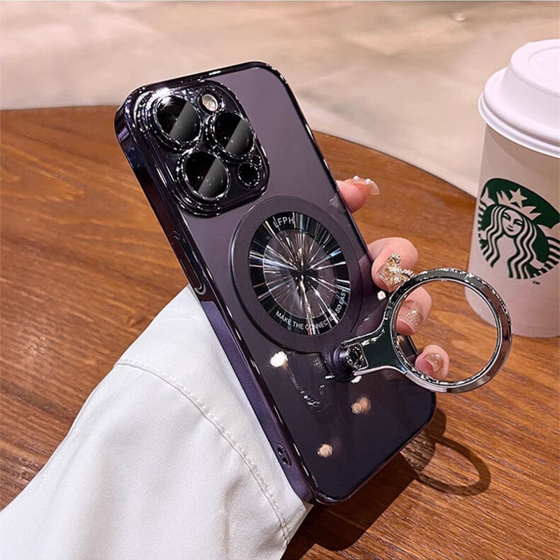 iPhone16pro/15promaxケース MagSafe対応 リング付 カメラ保護 iPhone16pro/15promaxケース MagSafe対応 リング付 カメラ保護