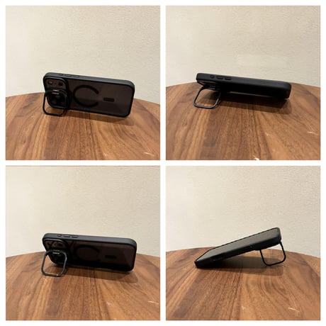 カメラスタンド付 iPhone17ProMax/17ケース レンズフィルムプレゼント iPhone17Pro/Airケース MagSafe対応 高級感たっぷり [M5710]