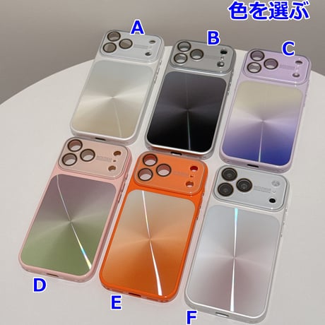 レーザー光る iPhone17Pro/17Promaxケース キラキラ感 カメラ保護 iPhone16/15Pro/14Proカバー 頑丈 [M6418]