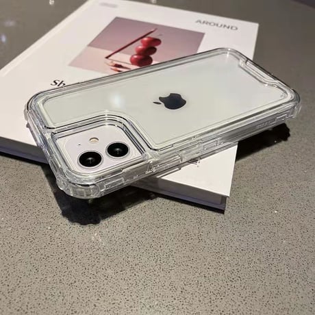 耐衝撃 iphone16/15/14rpmaxケース  高透明 アイフォン13/12promaxカバー  保護力強い  指紋/傷付きにくい 頑丈 三重構造 [M1694]